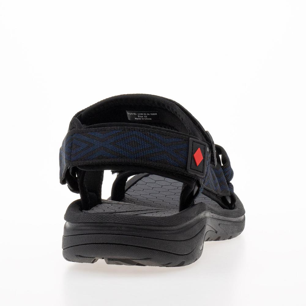 Sandały Lee Cooper LCW-23-34-1686M - czarno-granatowe