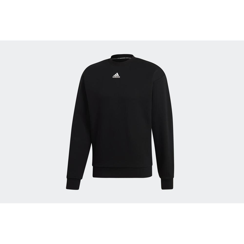 ADIDAS MUST HAVES 3-STRIPES CREW SWEATSHIRT > DX7654