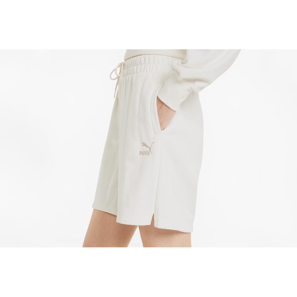 Spodenki Puma Classics High Waist 53351499 - białe