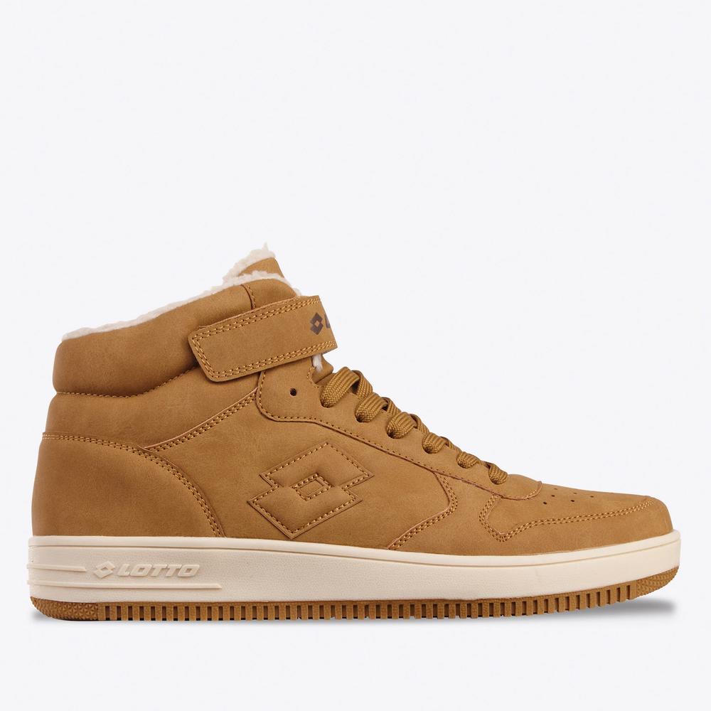 Buty unisex Lotto Paliot Fur 2400192U-7212 - brązowe