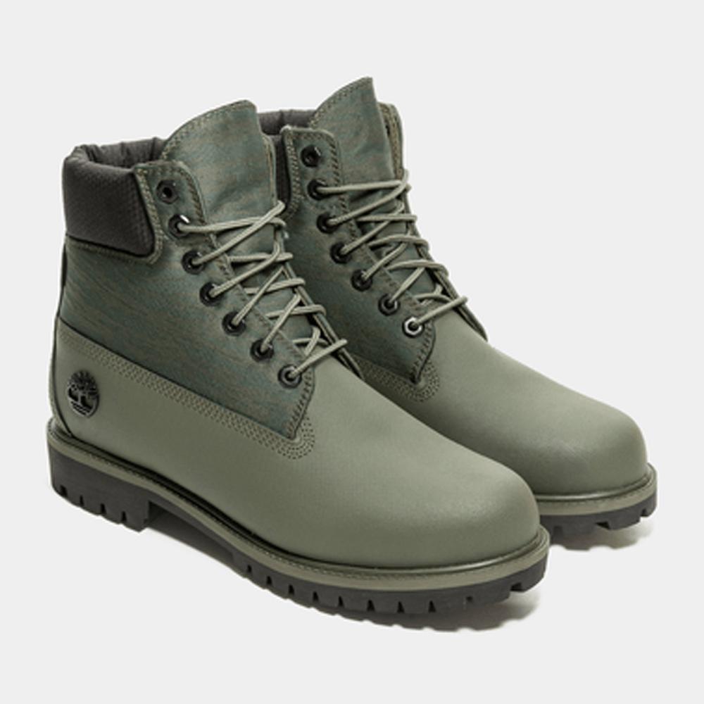 Buty męskie Timberland Premium 6 Inch Boot TB0A6EASEXS1 - zielone