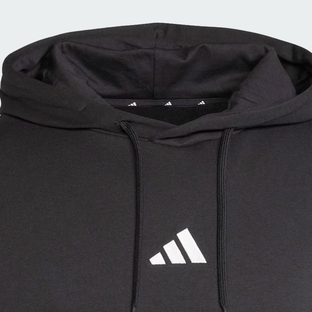 Bluza męska adidas Sportswear Essentials Feelcozy Fleece Hoodie JE3807 - czarna