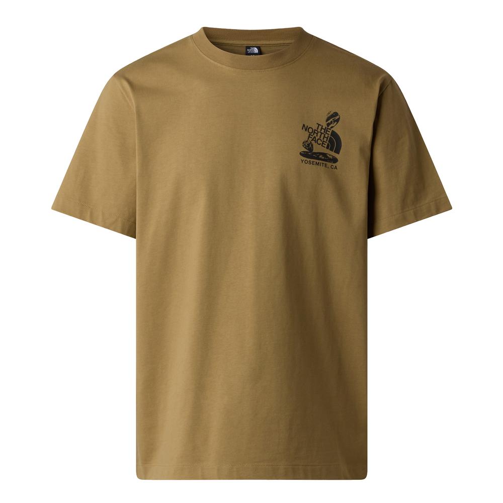 Koszulka męska The North Face Stones 0A8G9R2EL1 - brązowa