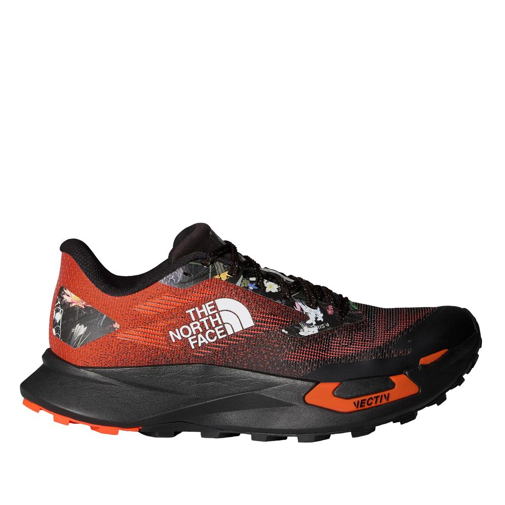Buty męskie The North Face Vectiv Enduris IV Race 0A8DA4GHW1 - pomarańczowo-czarne