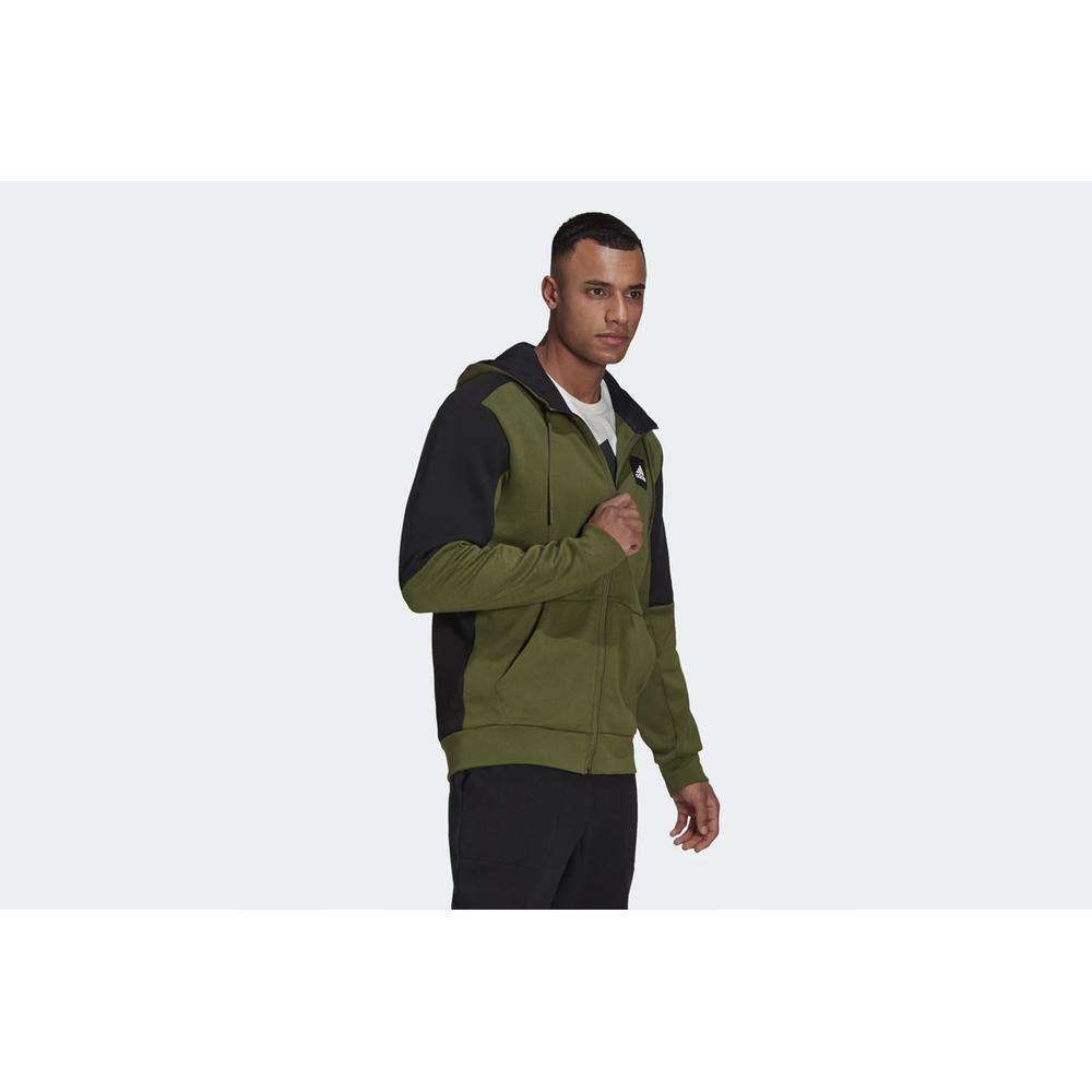 adidas Must Haves Full-Zip Stadium Hoodie > GM6344