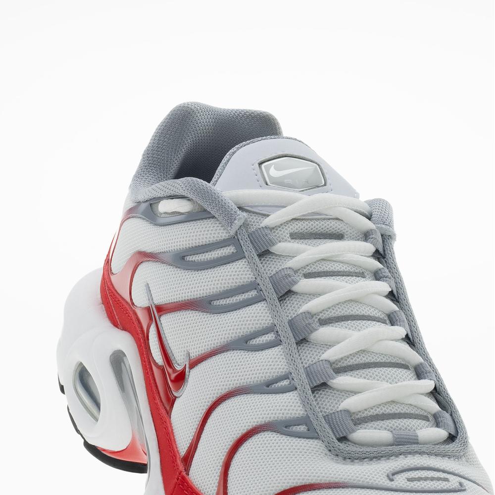 Buty męskie Nike Air Max Plus IF6224-101 - czerwono-białe