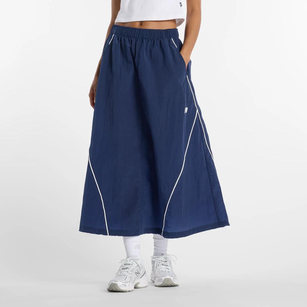 Spódnica damska New Balance WB61D2OPNNY - granatowa