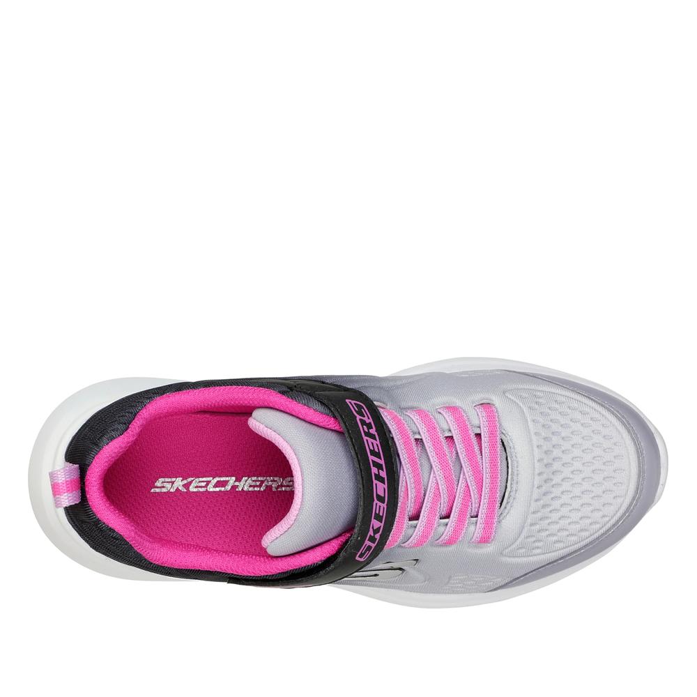 Buty dziecięce Skechers Selectors Sweet Swirl 302474LBKMT - szaro-czarne