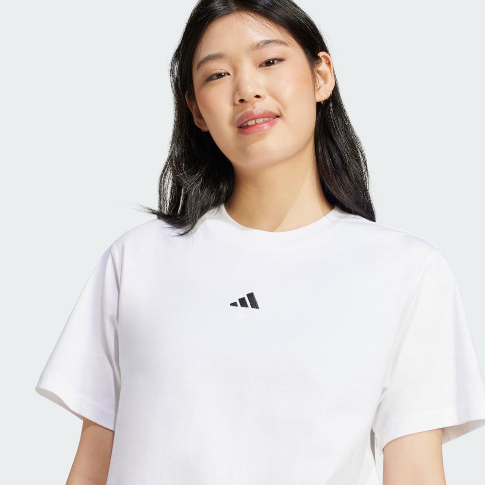 Koszulka damska adidas Sportswear Essentials Small Logo JC5944 - biała