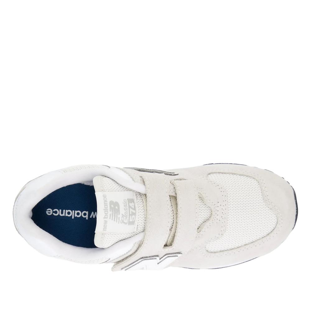 Buty dziecięce New Balance PV574EVW  - beżowe