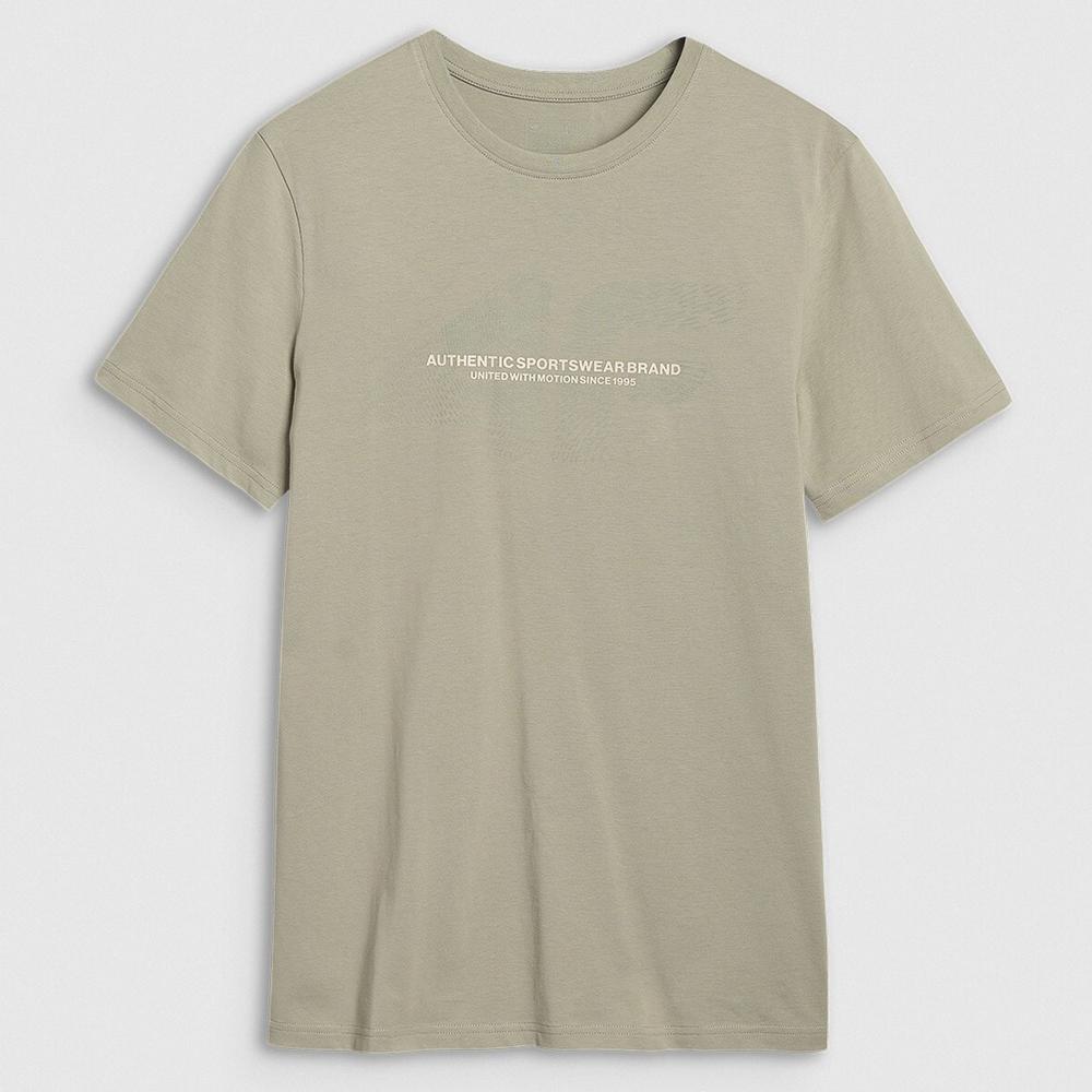 Koszulka męska 4F WSS25TTSHM200444S - zielona