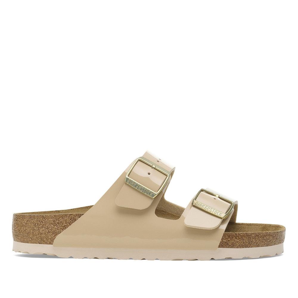 Klapki damskie Birkenstock Arizona BF 1013070 - beżowe