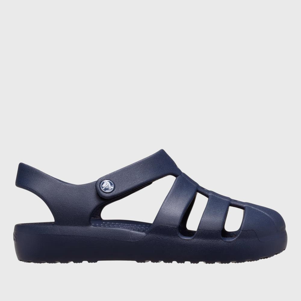 Sandały dziecięce Crocs Classic Fisherman Sandal 210626-410 - granatowe