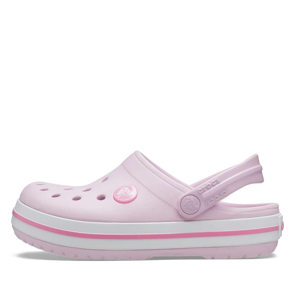 Klapki Crocs Crocband Clog 207006-6GD - różowe