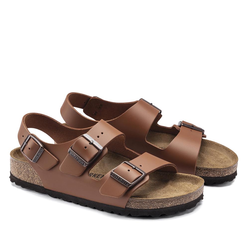 Sandały Birkenstock Milano 1019066 - brązowe