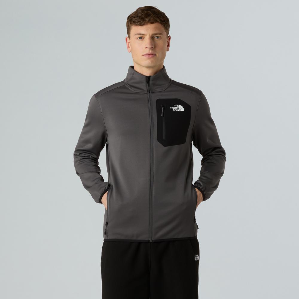 Bluza męska The North Face Crest 0A897CWUO1 - szara