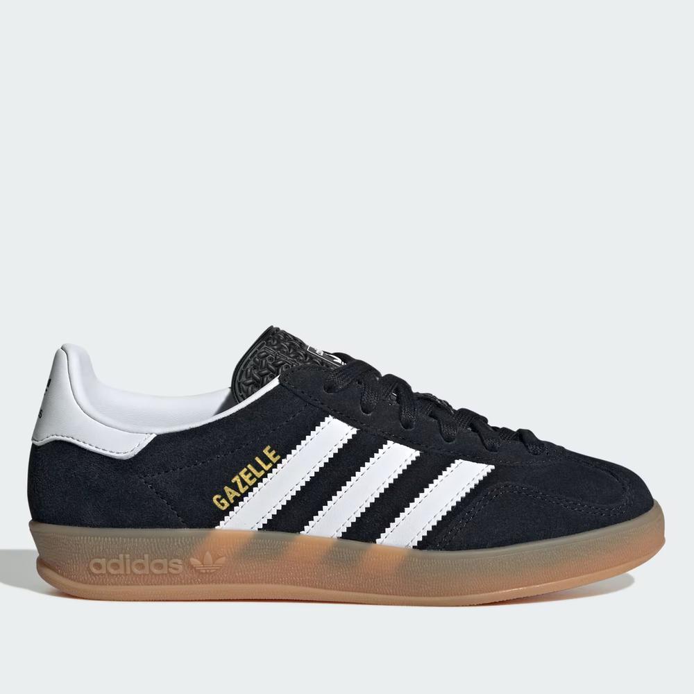 Buty młodzieżowe adidas Originals Gazelle Indoor JQ8701 - czarne