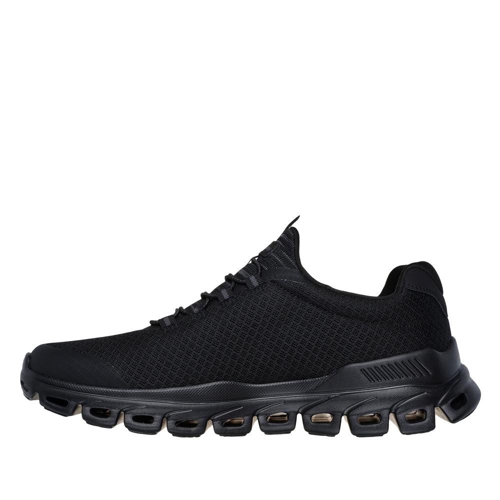 Buty męskie Skechers Glide-Step Sylo 233012BBK - czarne
