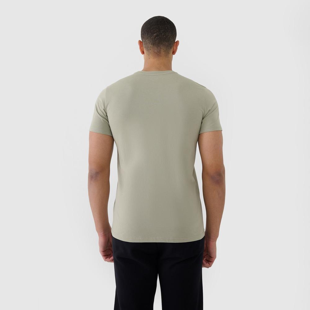 Koszulka męska 4F WSS25TTSHM200444S - zielona