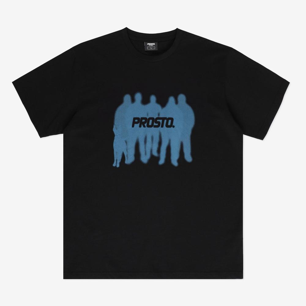 Koszulka Prosto Homies KL242MTEE1152 - czarna