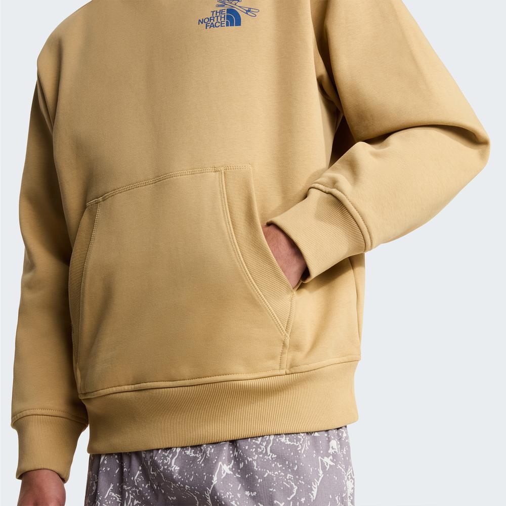 Bluza męska The North Face Mountain Celebration 0A8GB9LK51 - beżowa