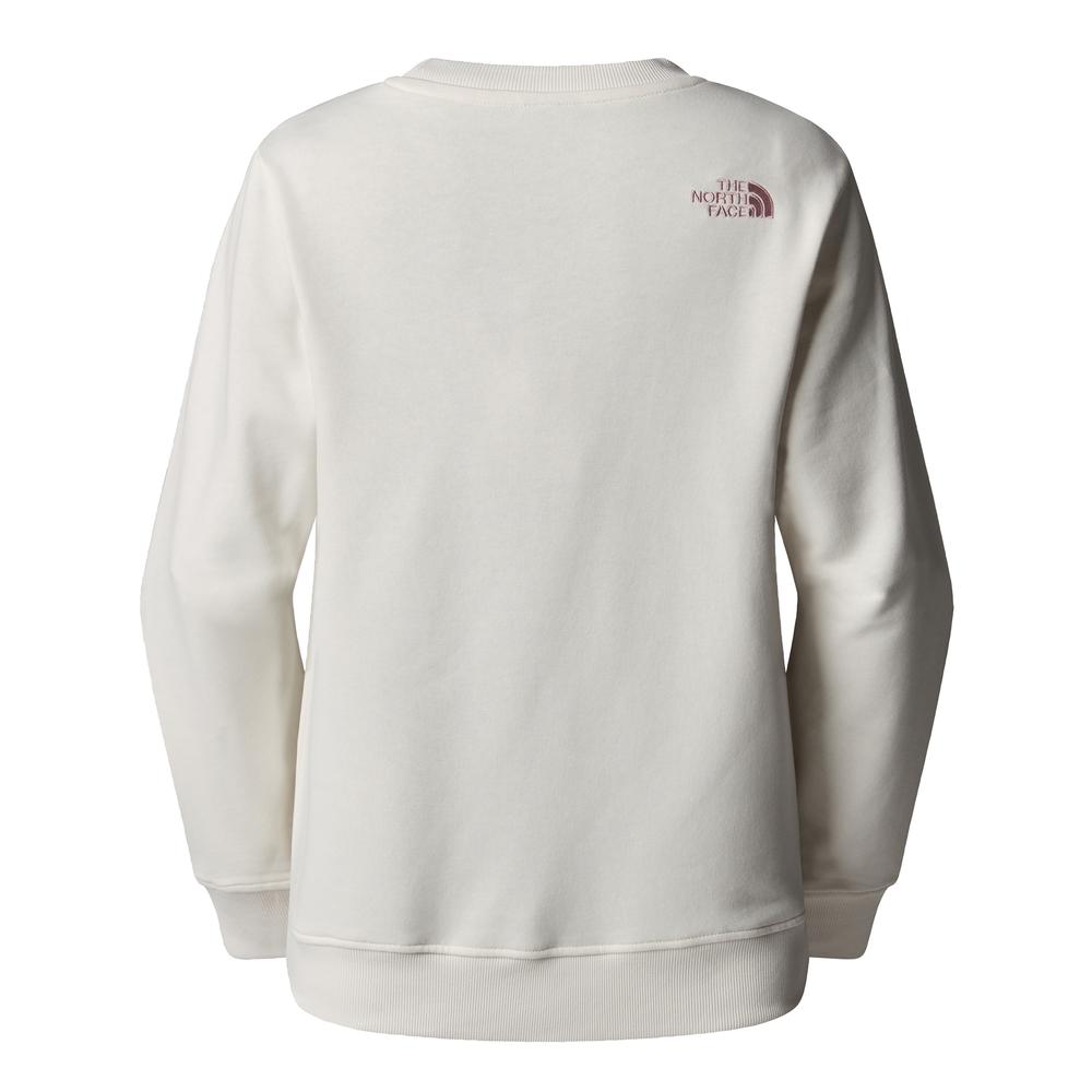 Bluza damska The North Face Drew Peak Light Crew 0A8C1EATW1 - biała