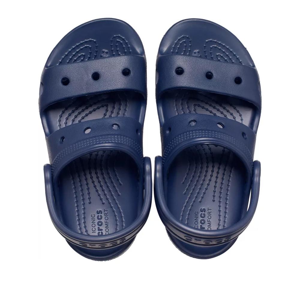 Sandały Crocs Toddler Classic Sandal 207537-410 - granatowe