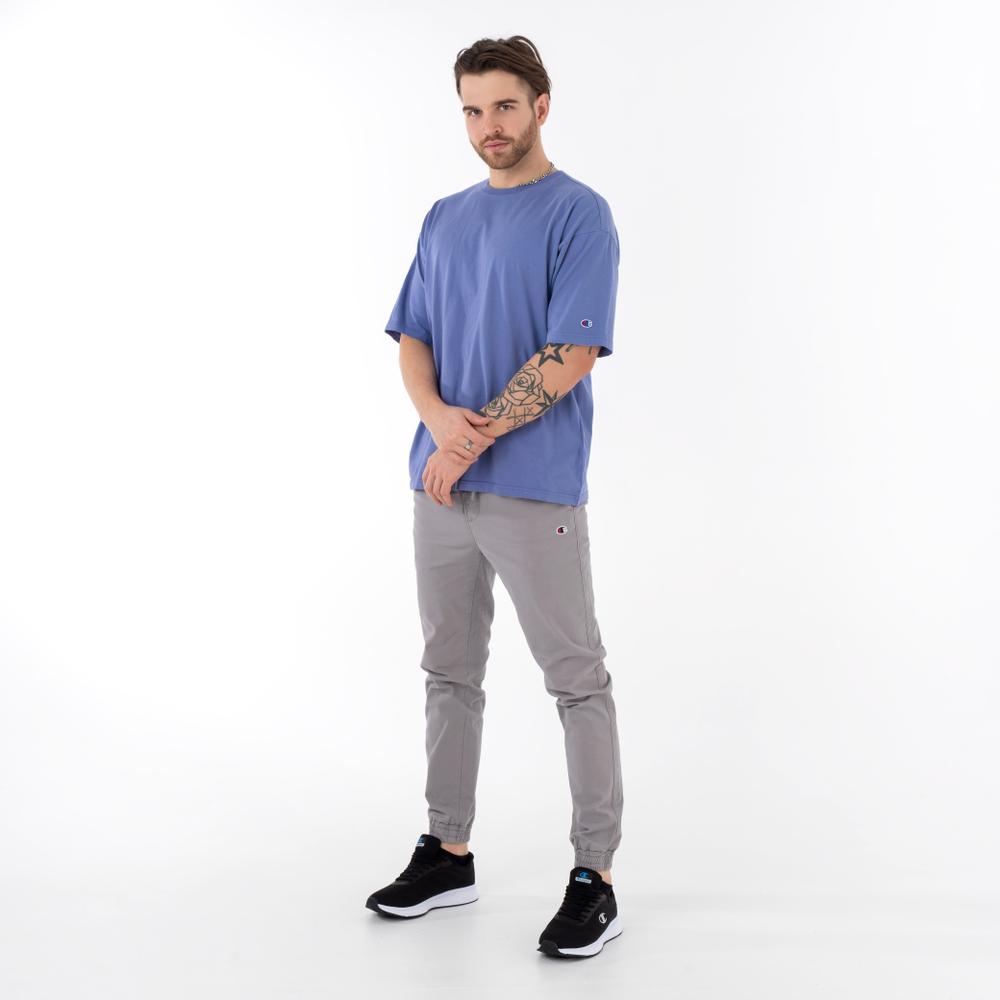 Spodnie Champion C Logo Cotton Twill Joggers 218169-ES033 - szare