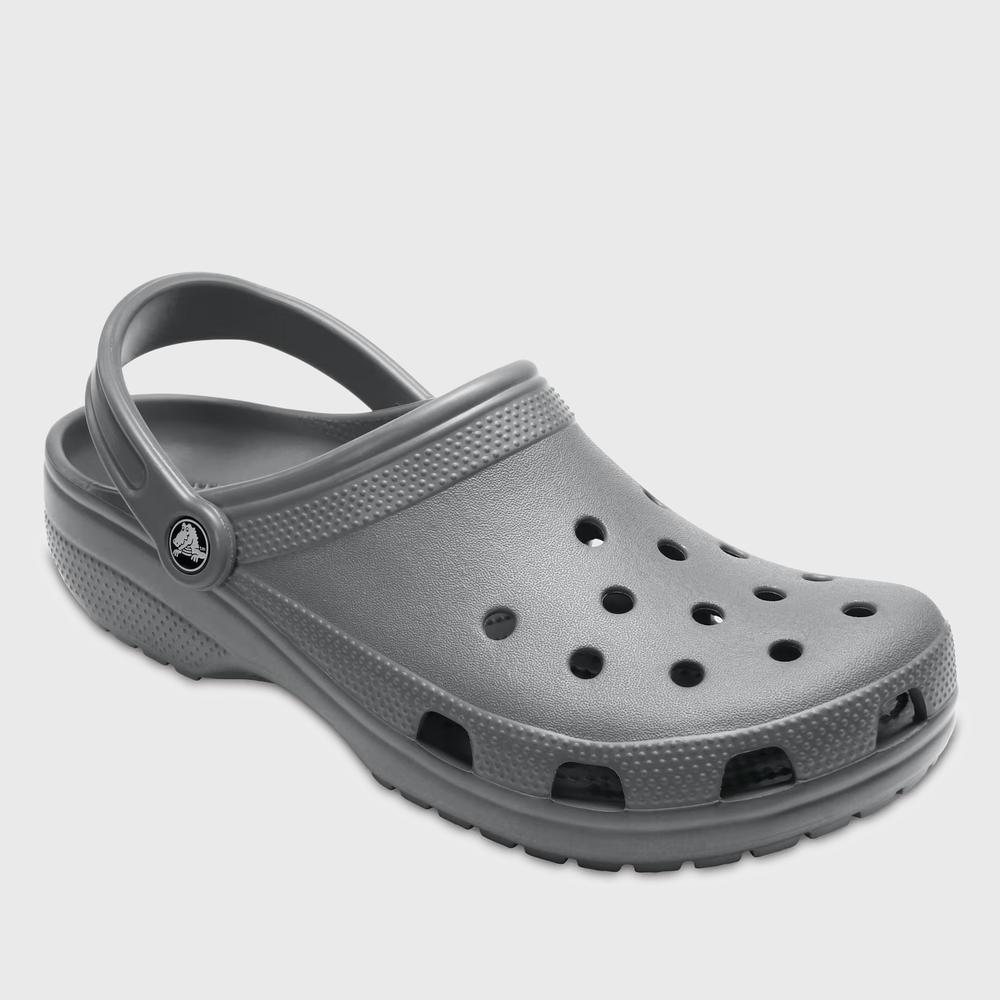 Klapki unisex Crocs Classic Clog 10001-0DA - szare