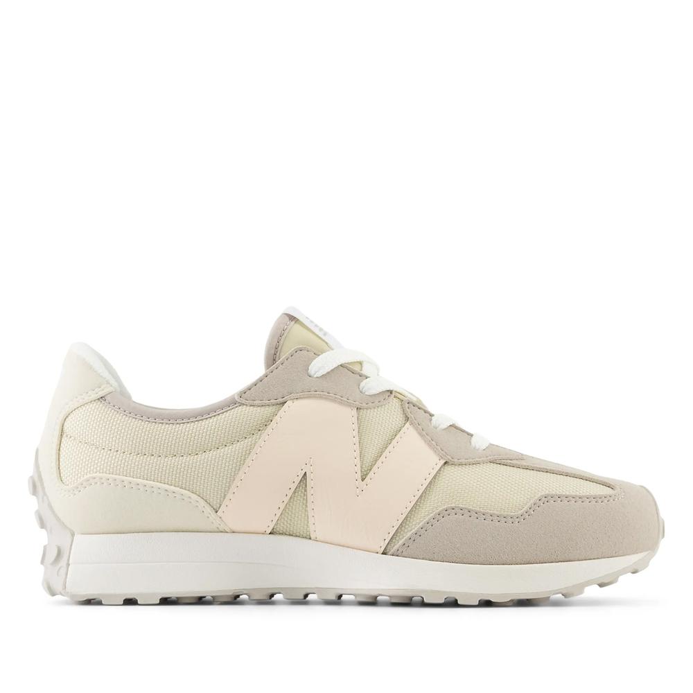 Buty New Balance GS327FM - beżowe