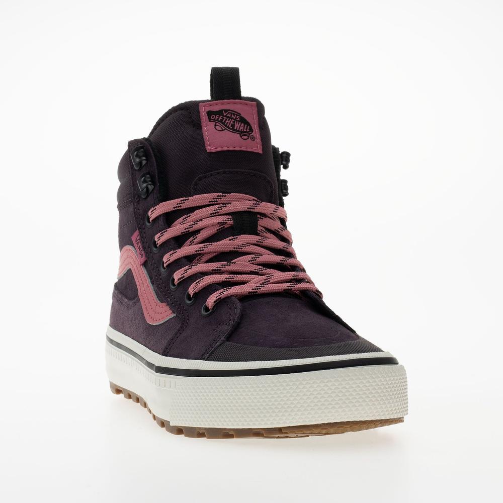Buty damskie Vans SK8-Hi Waterproof Insulated VN000DAQ02Y1 - fioletowe