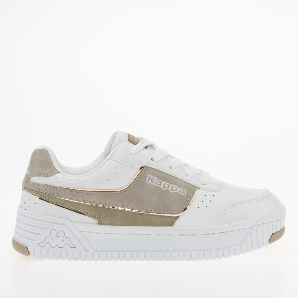Buty Kappa Aldina 243237-1043 - biało-brązowe