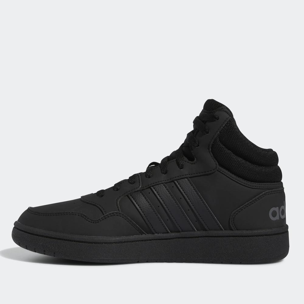 Buty adidas Hoops 3.0 Basketball Vintage Mid GV6683 - czarne