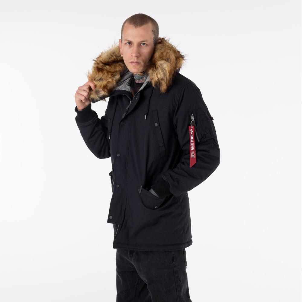 Kurtka Alpha Industries Arctic Discoverer 11810003 - czarna