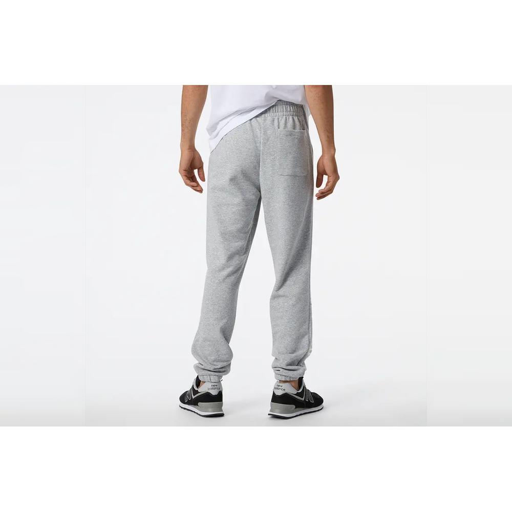 Spodnie dresowe New Balance MP21503AG - szare