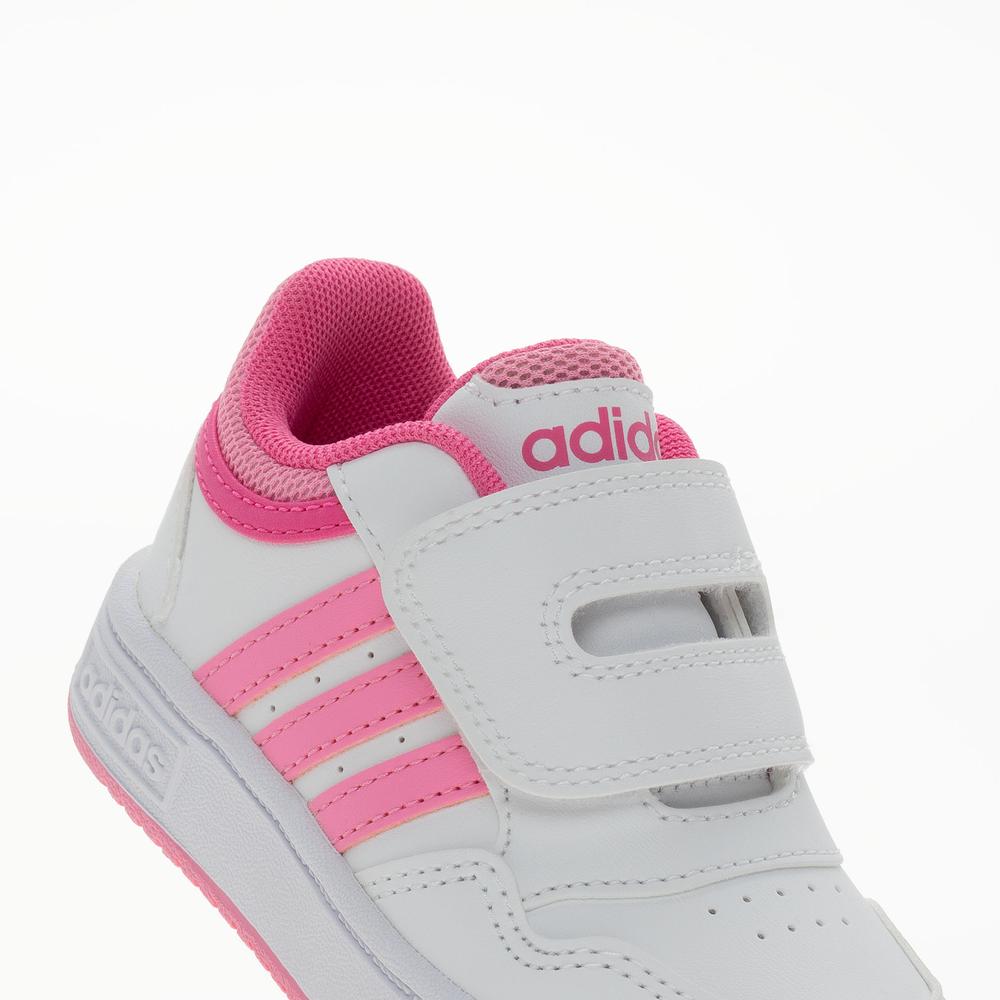 Buty dziecięce adidas Hoops 3.0 CF I IG3719 - białe