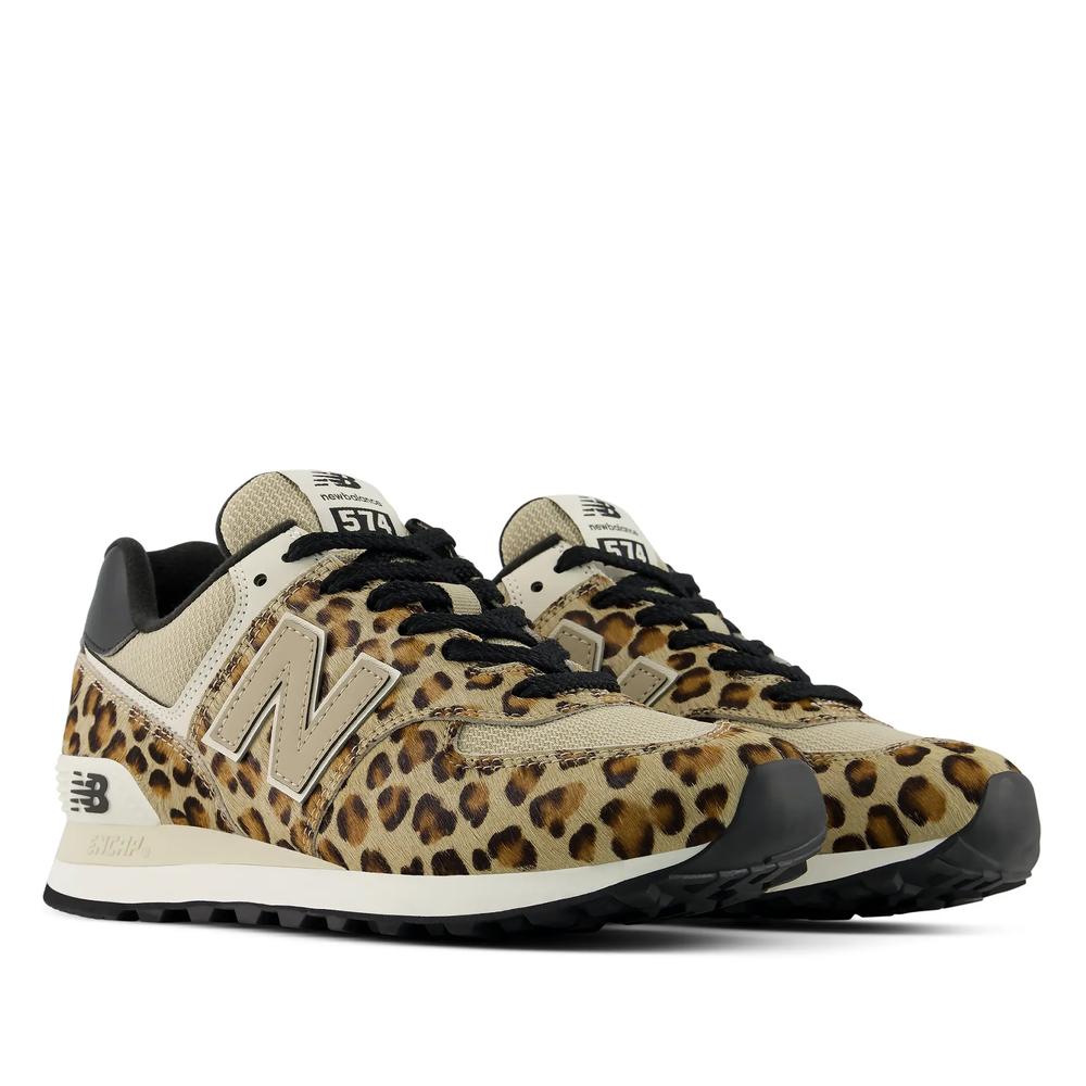 Buty damskie New Balance W574PN - brązowe