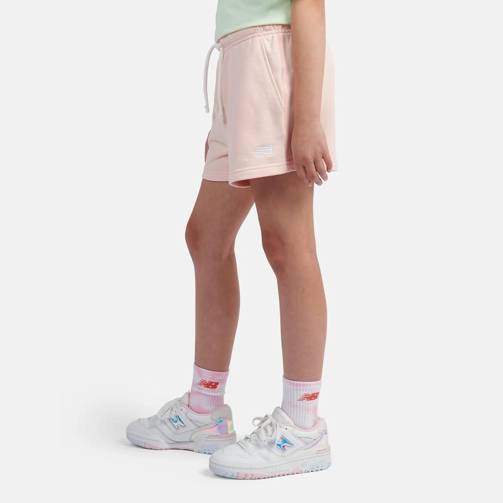 Spodenki dziecięce New Balance LAKG0006PIE - różowe