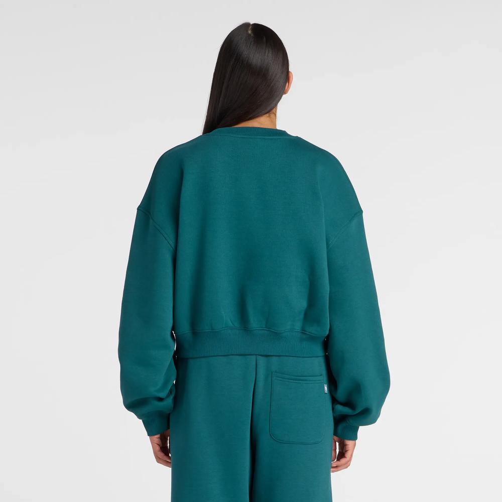 Bluza damska New Balance WT61935IAAV - zielona