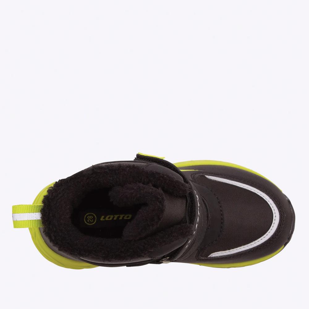 Buty dziecięce Lotto Alstyne Tex 2600490K-1163 - czarne