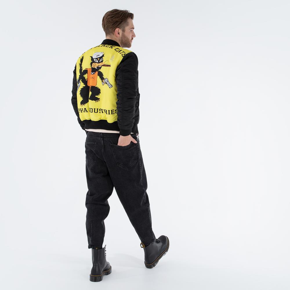 Kurtka Alpha Industries MA-1 VF Fighter Squadron 10810103 - czarna
