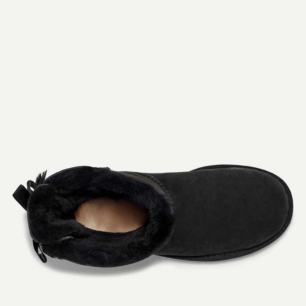 Buty damskie UGG W Bailey Bow II 1016225-BLK - czarne