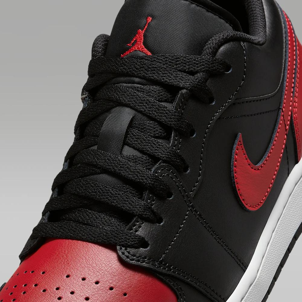 Buty Nike Air Jordan 1 Low 553558-067 - czarno-czerwone