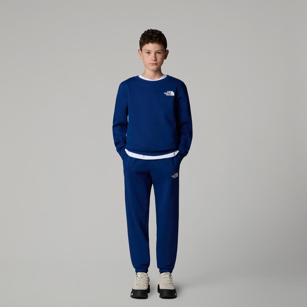 Bluza dziecięca The North Face Simple Dome 0A8AXYD1R1 - granatowa