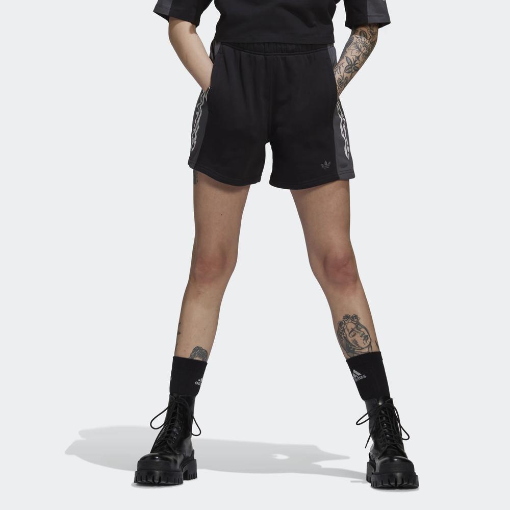 Spodenki adidas Blocked Graphic HF2137 - czarne