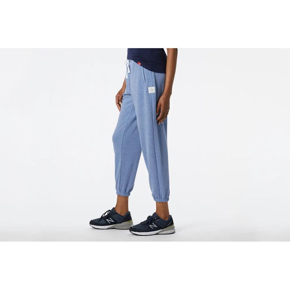 Spodnie dresowe New Balance WP21554NHR - niebieskie