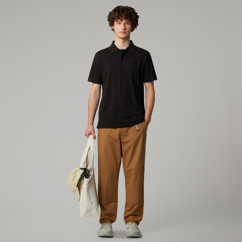 Koszulka męska The North Face Essential Regular Polo 0A8C1PJK31 - czarna