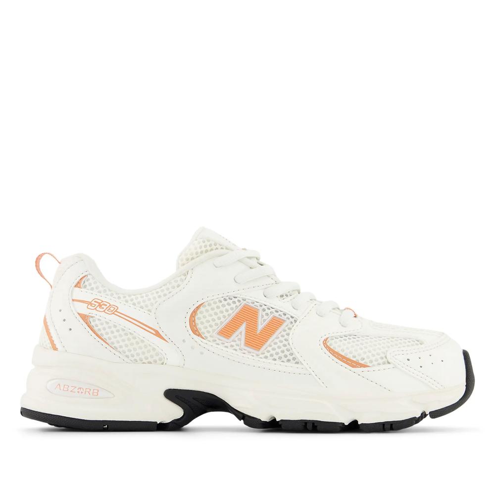 Buty dziecięce New Balance GR530CG - białe