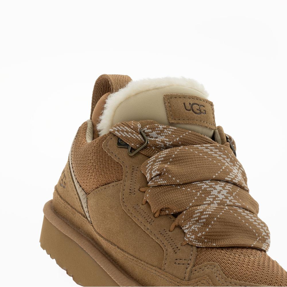 Buty damskie Ugg Lowmel Sneaker 1144032-CHE - beżowe