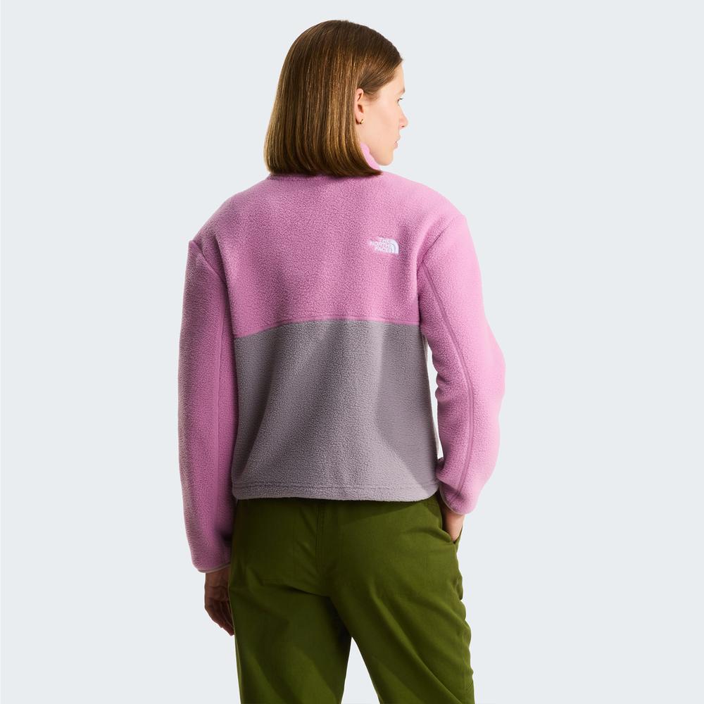 Kurtka damska The North Face 1/4 Yumiori 0A8E89M5O1 - różowo-szara